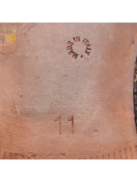 Calzoleria Harris Desert Chukka Boots Mens Size 10 Brown Leather Gum Sole Italy Men Calzoleria Harris Barneys Gray Chukka Boots 11 M main image 2